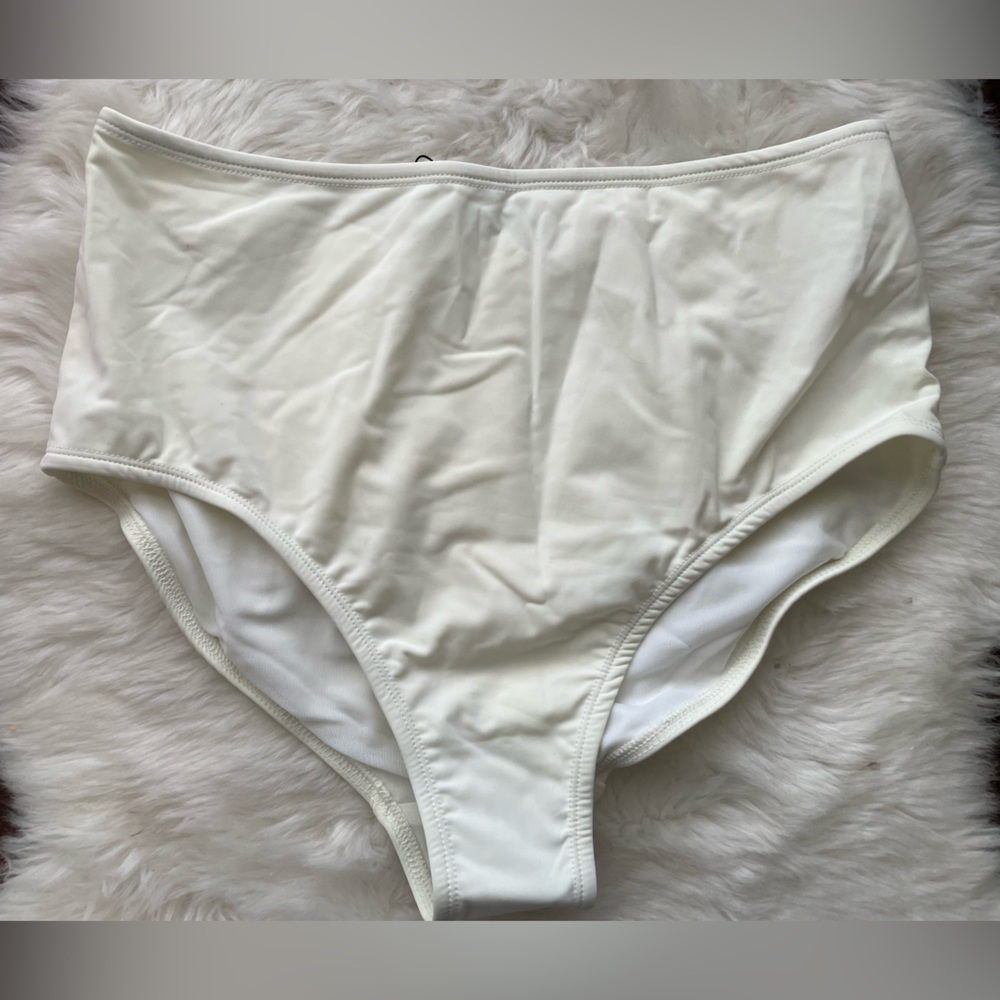 New! Sleeper White Bikini Bottoms